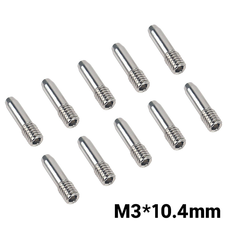 INJORA 10Pcs Stainless Steel M3 M4 Headless Hexagon Drive shaft Screw Pins for 1/10 RC Crawler 3 INJORA 10Pcs Stainless Steel M3 M4 Headless Hexagon Drive shaft Screw Pins for 1/10 RC Crawler