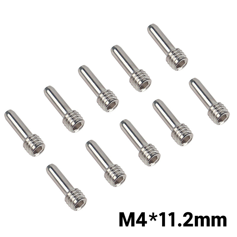 INJORA 10Pcs Stainless Steel M3 M4 Headless Hexagon Drive shaft Screw Pins for 1/10 RC Crawler 5 INJORA 10Pcs Stainless Steel M3 M4 Headless Hexagon Drive shaft Screw Pins for 1/10 RC Crawler
