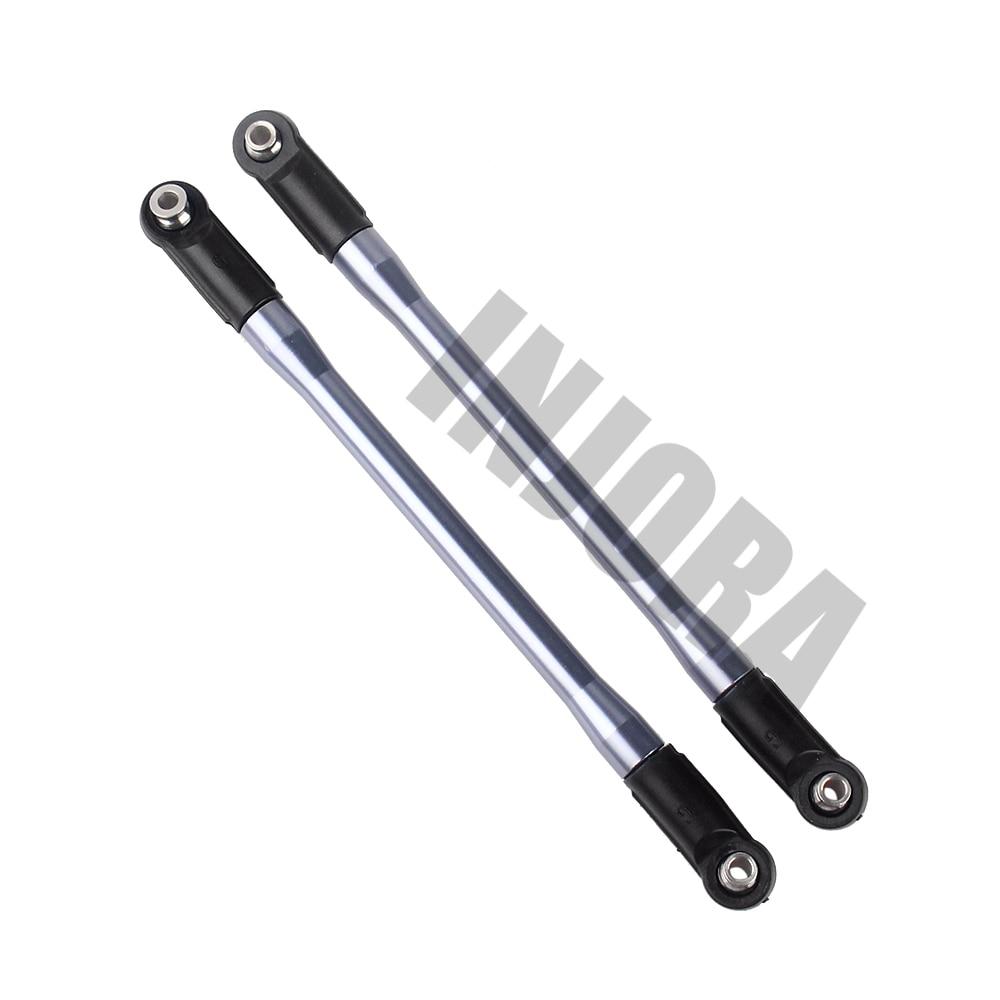 INJORA 10Pcs/Set 313mm Aluminum Links Set Plastic Rod Ends for Axial SCX10 II 90046 8 INJORA 10Pcs/Set 313mm Aluminum Links Set Plastic Rod Ends for Axial SCX10 II 90046