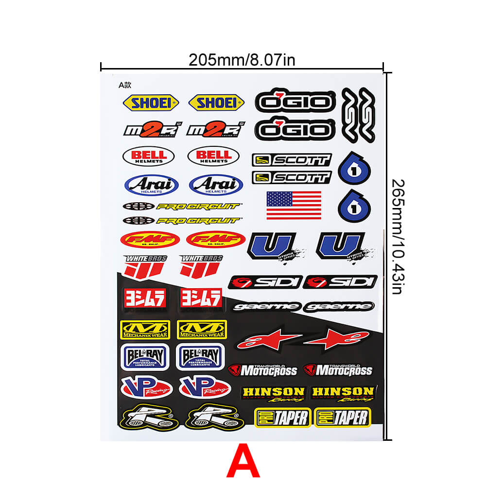 INJORA 11 PCS Decals Stickers for 1/10 Scale RC Crawler Car Axial Traxxas Redcat 3 INJORA 11 PCS Decals Stickers for 1/10 Scale RC Crawler Car Axial Traxxas Redcat