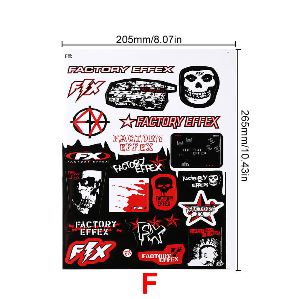 INJORA 11 PCS Decals Stickers for 1/10 Scale RC Crawler Car Axial Traxxas Redcat 8 INJORA 11 PCS Decals Stickers for 1/10 Scale RC Crawler Car Axial Traxxas Redcat