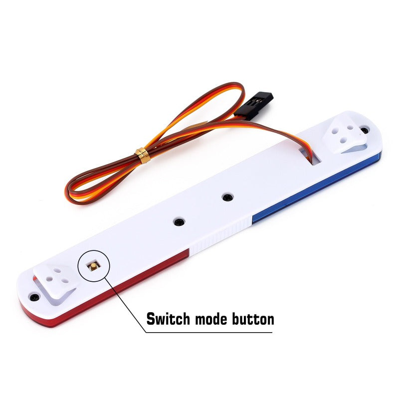 INJORA 113/143mm 5 Modes Flash LED Lights for 1/14 Tamiya Tractor Scania MAN 16 INJORA 113/143mm 5 Modes Flash LED Lights for 1/14 Tamiya Tractor Scania MAN