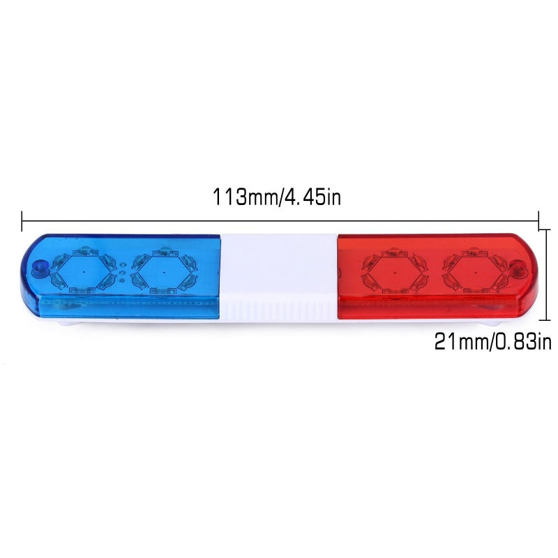 INJORA 113/143mm 5 Modes Flash LED Lights for 1/14 Tamiya Tractor Scania MAN 4 INJORA 113/143mm 5 Modes Flash LED Lights for 1/14 Tamiya Tractor Scania MAN