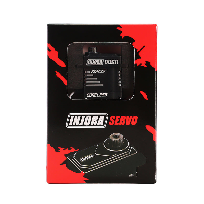 INJORA 11KG Coreless High Torque Micro Servo for 1/18 TRX4M (INJS11) 13 INJORA 11KG Coreless High Torque Micro Servo for 1/18 TRX4M (INJS11)
