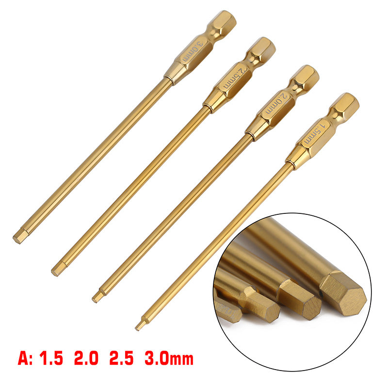 INJORA 12-in-1 Hex, Nut Driver, Phillips, Slotted Screwdriver Quick Change RC Tool Kit for 1/10 1/8 RC 15 Screwdriver Tips A