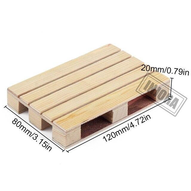 INJORA 120*80mm Mini Wooden Pallet Decor for 1/10 RC Crawler 3 INJORA 120*80mm Mini Wooden Pallet Decor for 1/10 RC Crawler