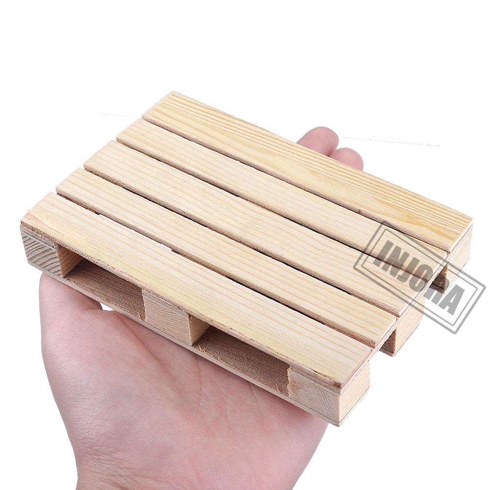 INJORA 120*80mm Mini Wooden Pallet Decor for 1/10 RC Crawler 4 INJORA 120*80mm Mini Wooden Pallet Decor for 1/10 RC Crawler