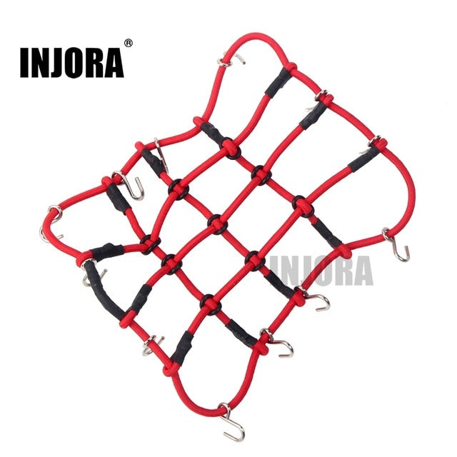 INJORA 132*105mm Mini Elastic Luggage Net for 1/10 RC Crawler