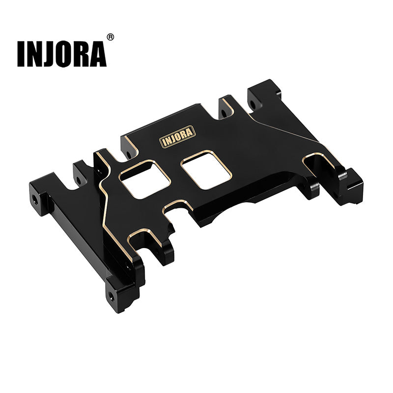 INJORA 172g Brass Skid Plate Transmission Mount for 1/10 FMS FCX10