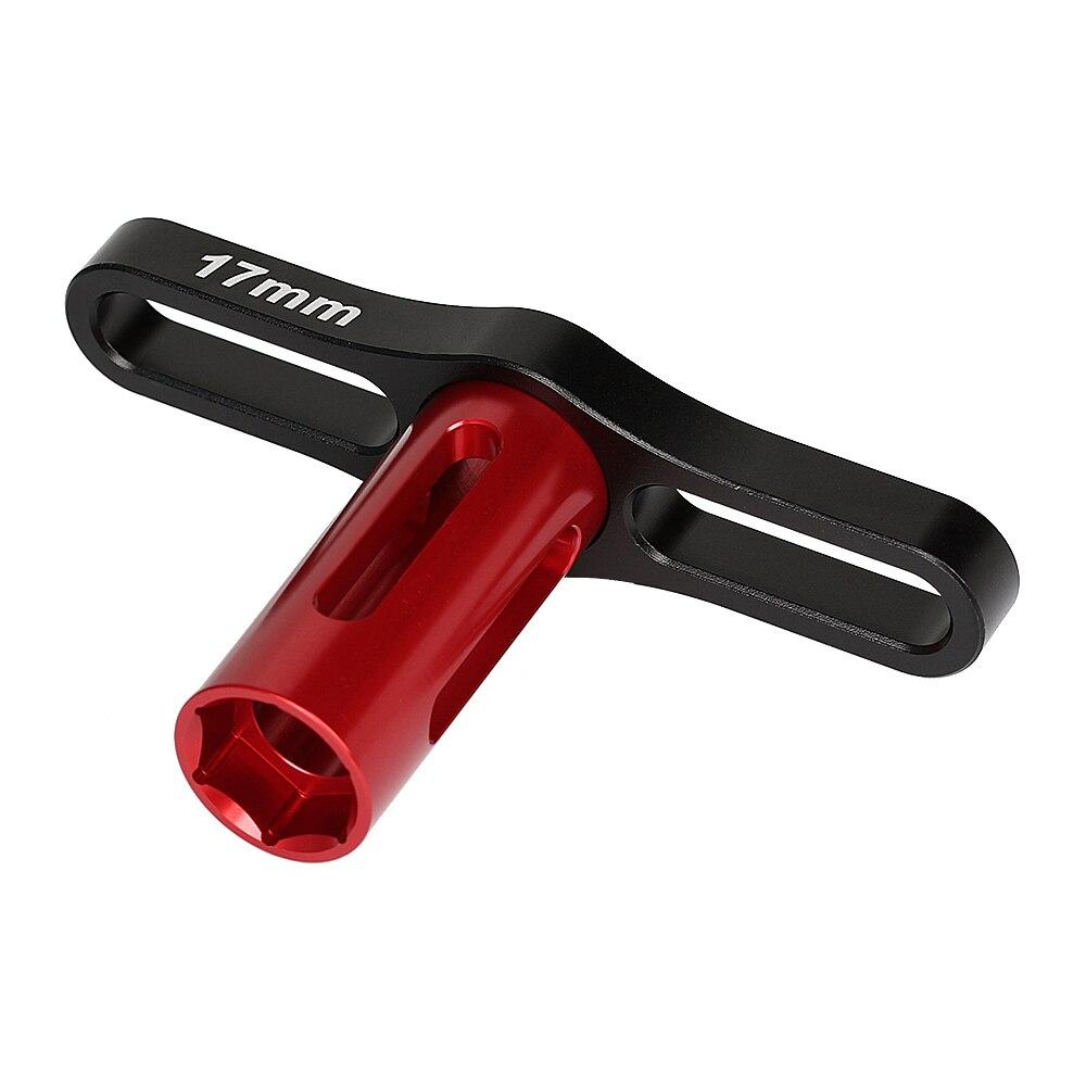 INJORA 17mm Wheel Hex Wrench Metal Tool for 1/8 Off-road RC Car 5 INJORA 17mm Wheel Hex Wrench Metal Tool for 1/8 Off-road RC Car