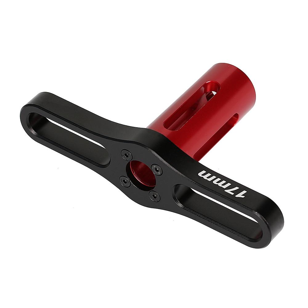 INJORA 17mm Wheel Hex Wrench Metal Tool for 1/8 Off-road RC Car 6 INJORA 17mm Wheel Hex Wrench Metal Tool for 1/8 Off-road RC Car