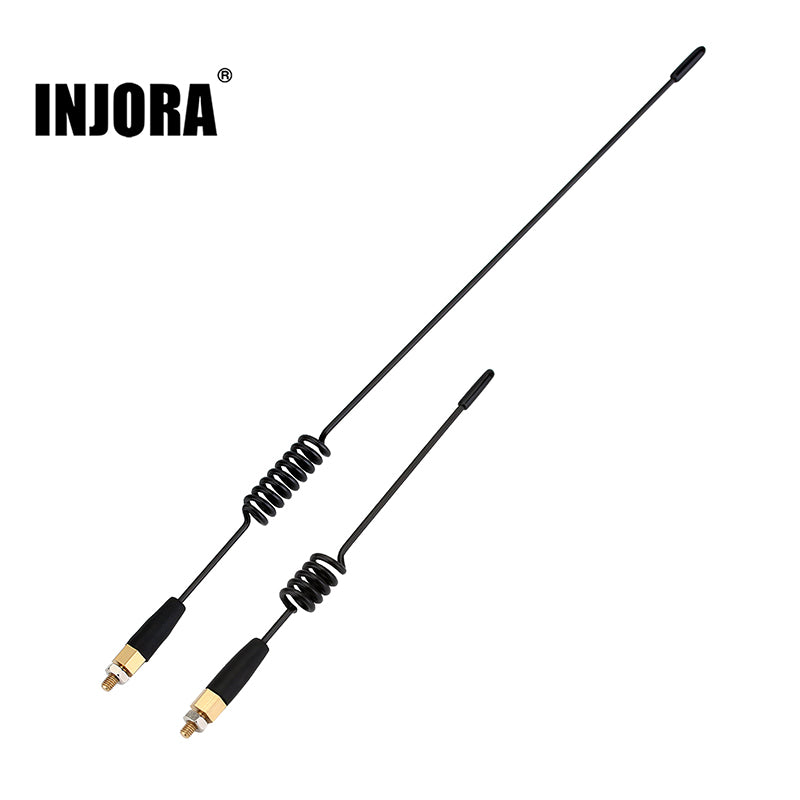 INJORA 1pc 12cm/23cm Metal Antenna Decor for 1/10 RC Crawler