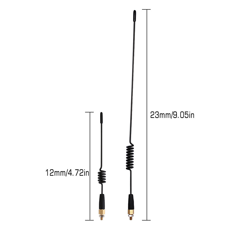 INJORA 1pc 12cm/23cm Metal Antenna Decor for 1/10 RC Crawler 12 INJORA 1pc 12cm/23cm Metal Antenna Decor for 1/10 RC Crawler