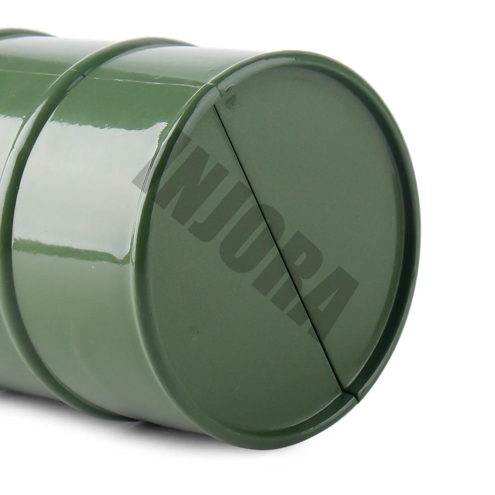 INJORA 1pc 95*60mm Mini Plastic Oil Drum, Scale Accessories for 1/10 RC Crawler 8 INJORA 1pc 95*60mm Mini Plastic Oil Drum, Scale Accessories for 1/10 RC Crawler