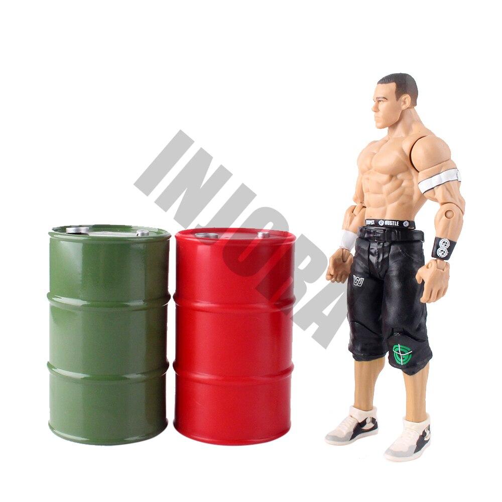 INJORA 1pc 95*60mm Mini Plastic Oil Drum, Scale Accessories for 1/10 RC Crawler 9 INJORA 1pc 95*60mm Mini Plastic Oil Drum, Scale Accessories for 1/10 RC Crawler