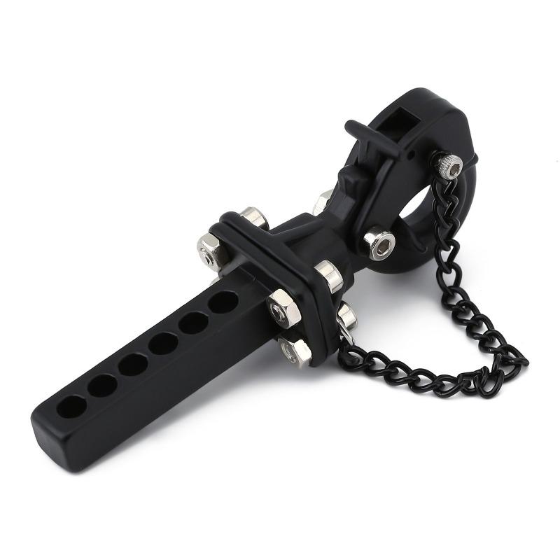 INJORA 1pc Metal Rear Bumper Trailer Tow Hook for 1/10 RC Crawler