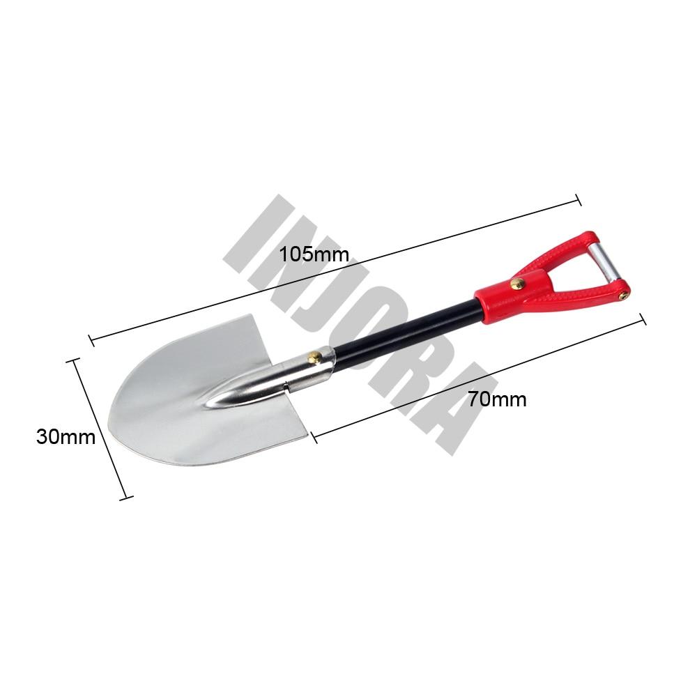 INJORA 1pc Mini Metal Shovel, 1/10 Scale Accessories for RC Crawler 3 INJORA 1pc Mini Metal Shovel, 1/10 Scale Accessories for RC Crawler