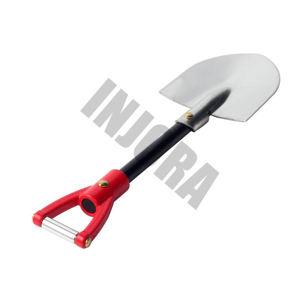 INJORA 1pc Mini Metal Shovel, 1/10 Scale Accessories for RC Crawler 4 INJORA 1pc Mini Metal Shovel, 1/10 Scale Accessories for RC Crawler