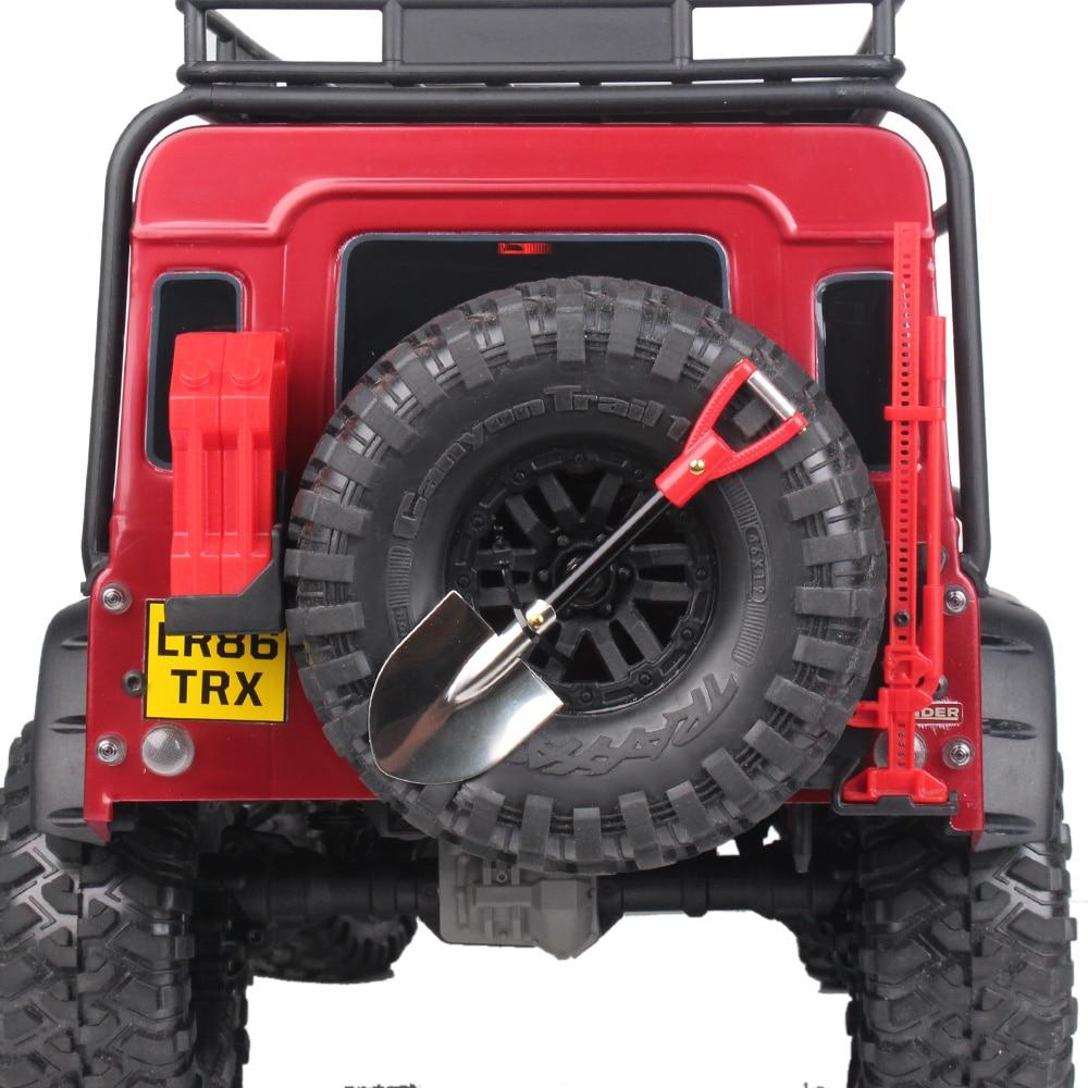INJORA 1pc Mini Metal Shovel, 1/10 Scale Accessories for RC Crawler 7 INJORA 1pc Mini Metal Shovel, 1/10 Scale Accessories for RC Crawler