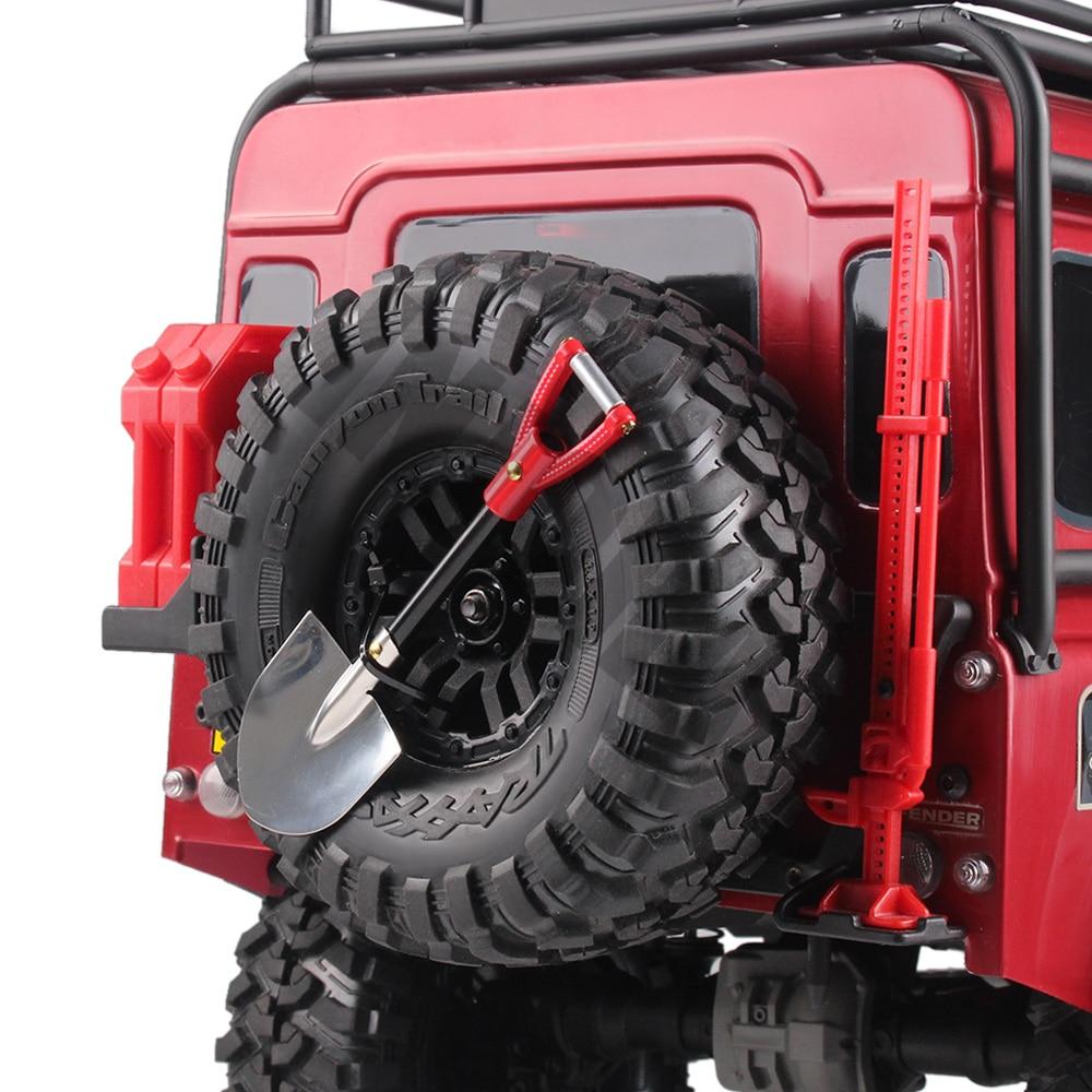 INJORA 1pc Mini Metal Shovel, 1/10 Scale Accessories for RC Crawler 8 INJORA 1pc Mini Metal Shovel, 1/10 Scale Accessories for RC Crawler