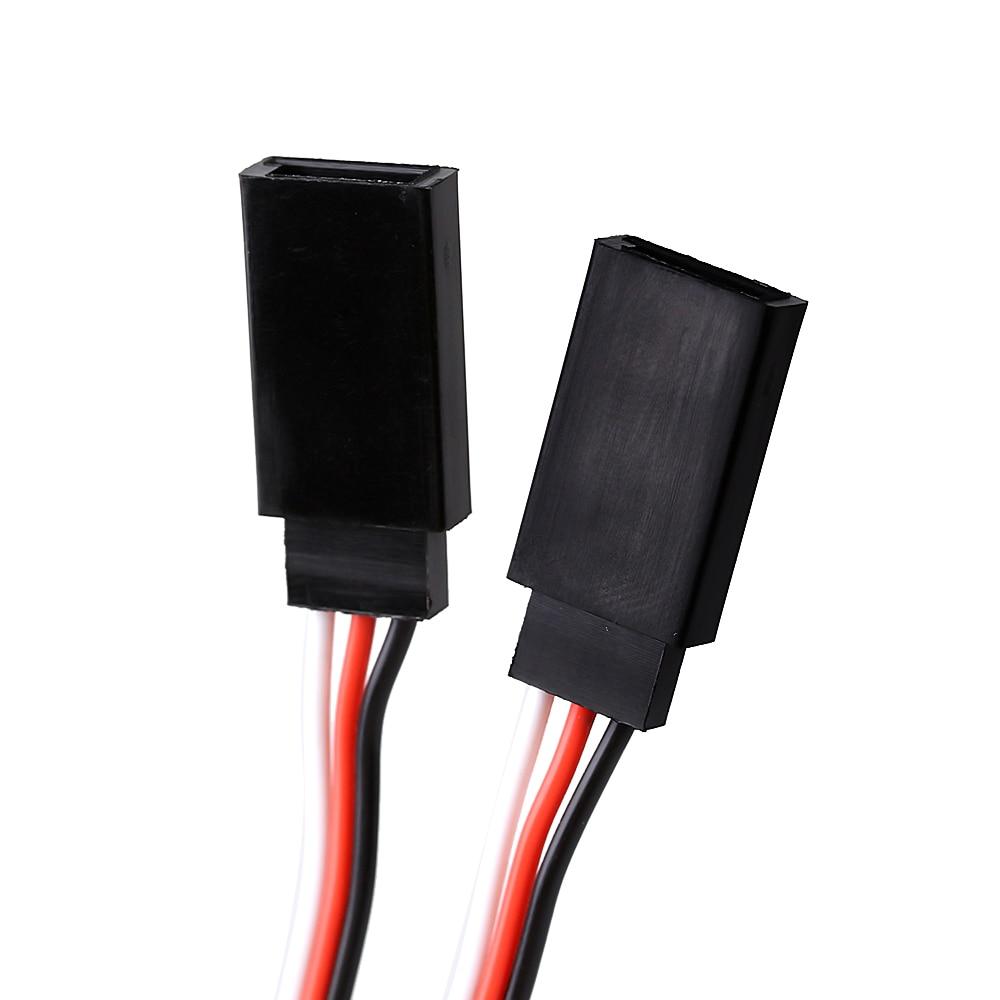 INJORA 1PCS 15/30/40cm RC Servo Extension Y Wire Cable Y harness for JR Futaba RC Model 6 INJORA 1PCS 15/30/40cm RC Servo Extension Y Wire Cable Y harness for JR Futaba RC Model