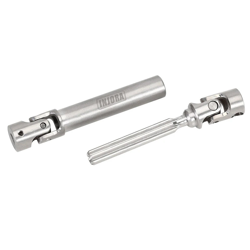 INJORA 1pcs Stainless Steel Drive Shaft with D Shaped Hole for SCX24 AX24 FCX18 FCX24m 14 INJORA 1pcs Stainless Steel Drive Shaft with D Shaped Hole for SCX24 AX24 FCX18 FCX24m