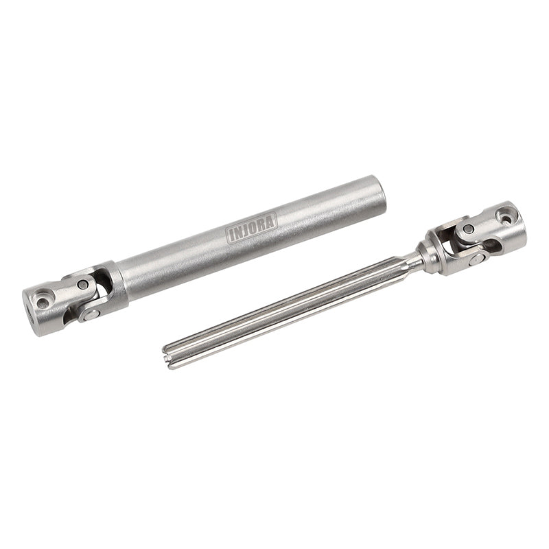 INJORA 1pcs Stainless Steel Drive Shaft with D Shaped Hole for SCX24 AX24 FCX18 FCX24m 20 INJORA 1pcs Stainless Steel Drive Shaft with D Shaped Hole for SCX24 AX24 FCX18 FCX24m