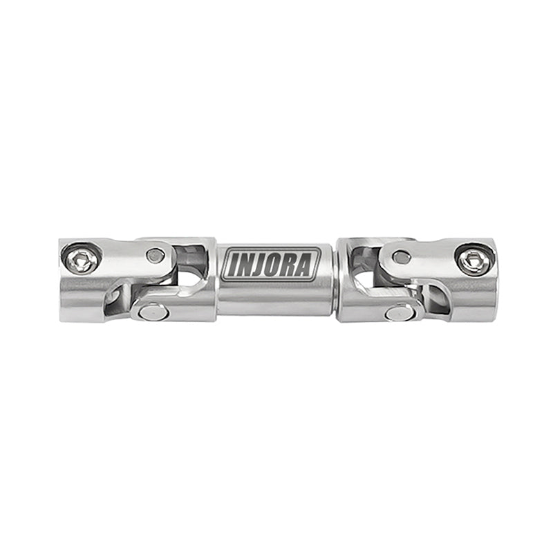 INJORA 1pcs Stainless Steel Drive Shaft with D Shaped Hole for SCX24 AX24 FCX18 FCX24m 4 INJORA 1pcs Stainless Steel Drive Shaft with D Shaped Hole for SCX24 AX24 FCX18 FCX24m