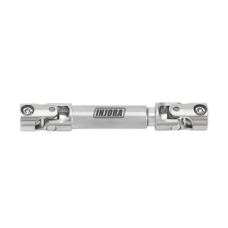 INJORA 1pcs Stainless Steel Drive Shaft with D Shaped Hole for SCX24 AX24 FCX18 FCX24m 8 INJORA 1pcs Stainless Steel Drive Shaft with D Shaped Hole for SCX24 AX24 FCX18 FCX24m