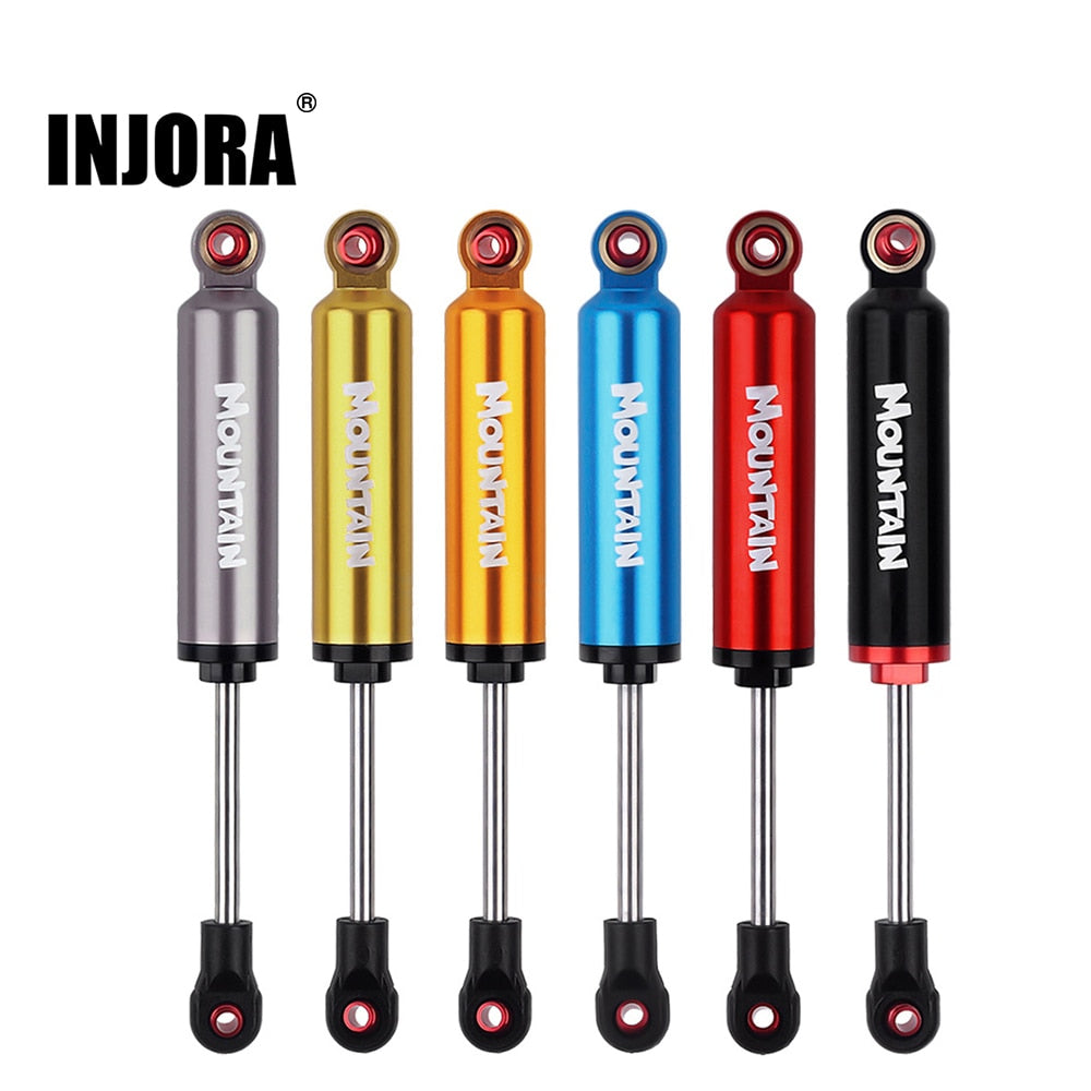INJORA 2/4pcs Built-in Spring 90-120mm Shock Absorber Damper for 1/10 RC Crawler