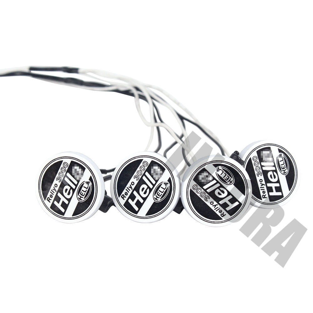 INJORA 2/4PCS Round LED Light Covers for 1/10 RC Car 7 INJORA 2/4PCS Round LED Light Covers for 1/10 RC Car