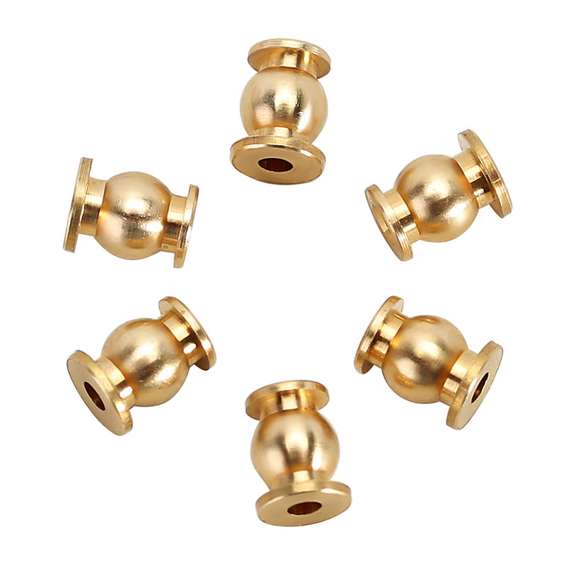 INJORA 20PCS Aluminum / Brass Joint Balls Pivot Balls with O-rings for INJORA SCX24 Shock Links 11 INJORA 20PCS Aluminum / Brass Joint Balls Pivot Balls with O-rings for INJORA SCX24 Shock Links