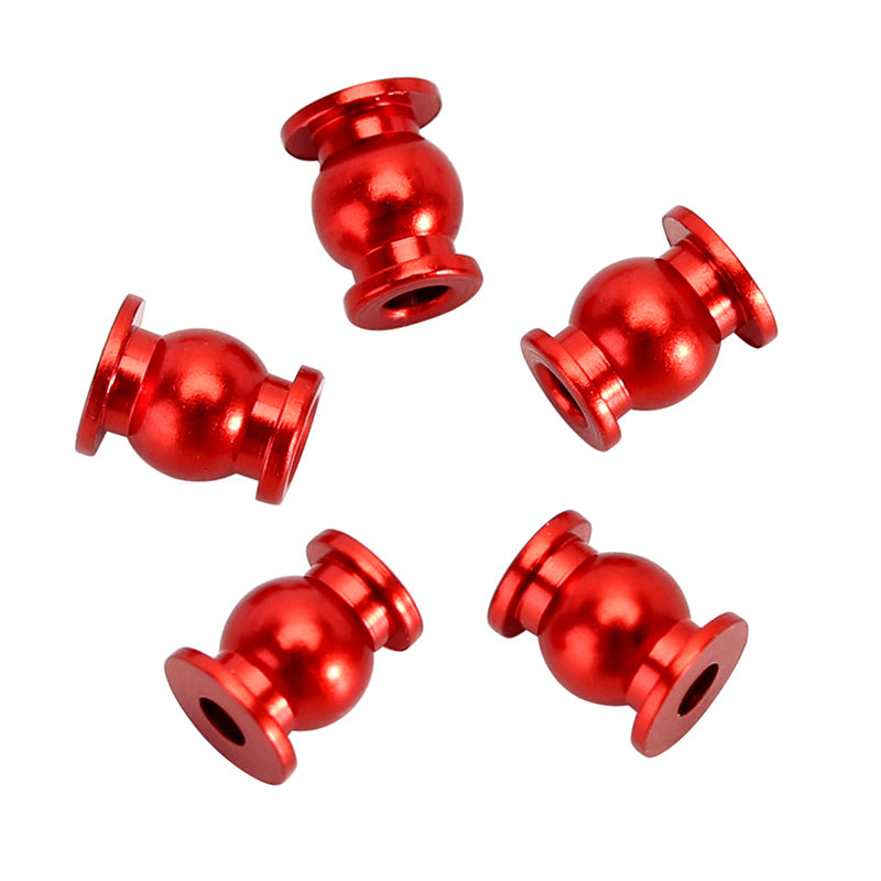 INJORA 20PCS Aluminum / Brass Joint Balls Pivot Balls with O-rings for INJORA SCX24 Shock Links 5 INJORA 20PCS Aluminum / Brass Joint Balls Pivot Balls with O-rings for INJORA SCX24 Shock Links