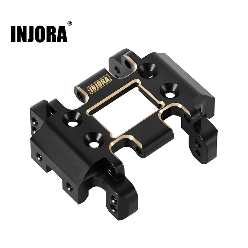 INJORA 21g Brass Skid Plate Transmission Mount for 1/18 Redcat Ascent-18 (ASC18-03)