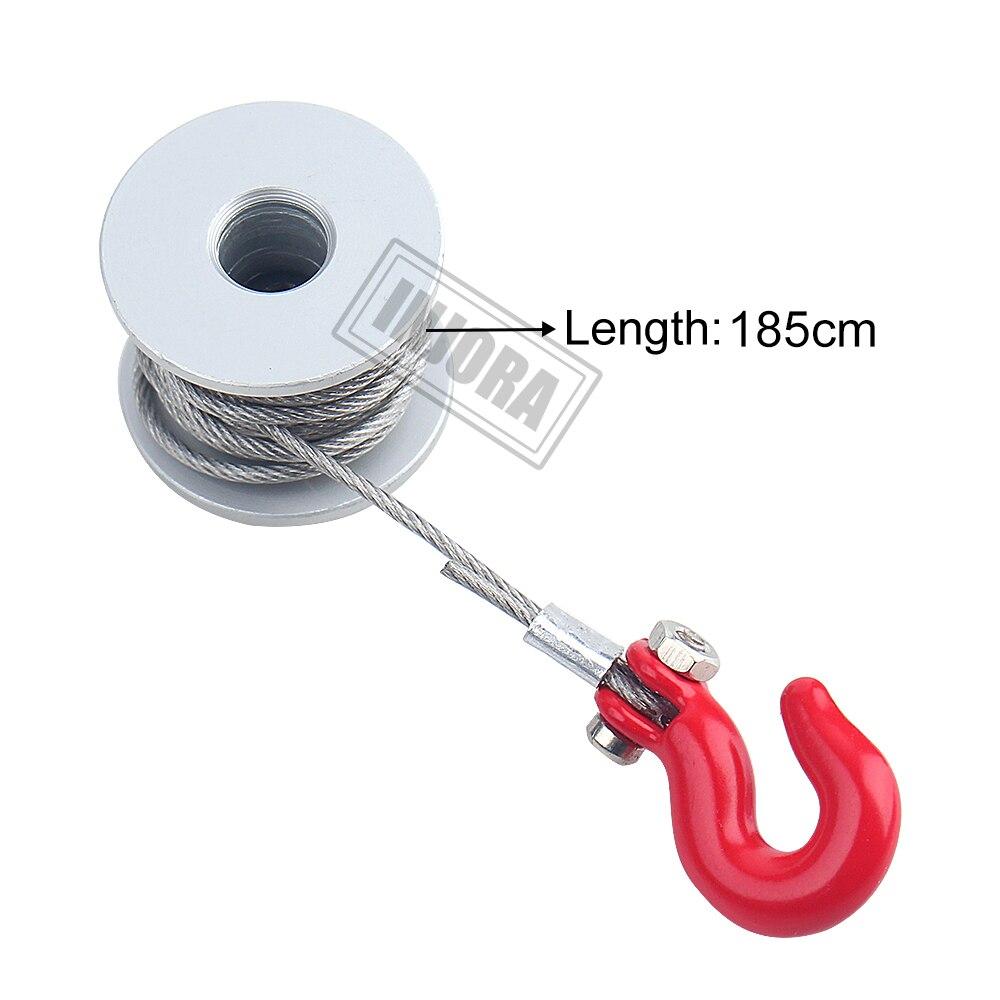 INJORA 25T Servo Winch Spool Kit for 1/10 RC Crawler 4 INJORA 25T Servo Winch Spool Kit for 1/10 RC Crawler