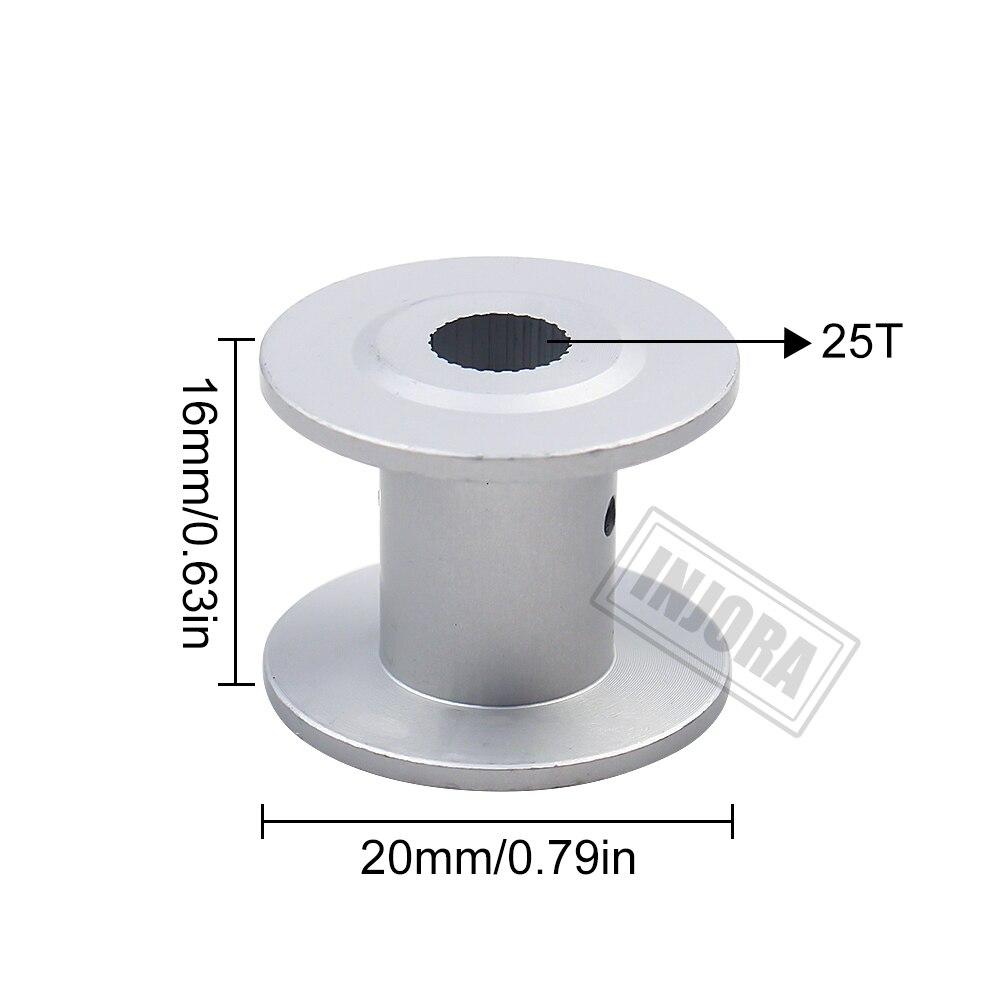 INJORA 25T Servo Winch Spool Kit for 1/10 RC Crawler 5 INJORA 25T Servo Winch Spool Kit for 1/10 RC Crawler
