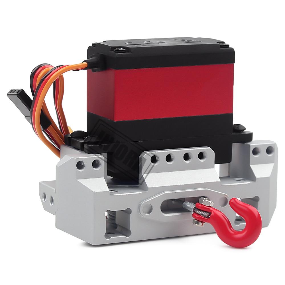 INJORA 25T Servo Winch Spool Kit for 1/10 RC Crawler 8 INJORA 25T Servo Winch Spool Kit for 1/10 RC Crawler