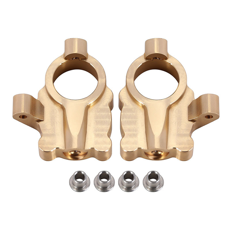 INJORA 2PCS 10g/pcs Brass Inner Portal Housing Steering Knuckles for FMS FCX24 FCX18 (FCX24-05) 4 INJORA 2PCS 10g/pcs Brass Inner Portal Housing Steering Knuckles for FMS FCX24 FCX18 (FCX24-05)