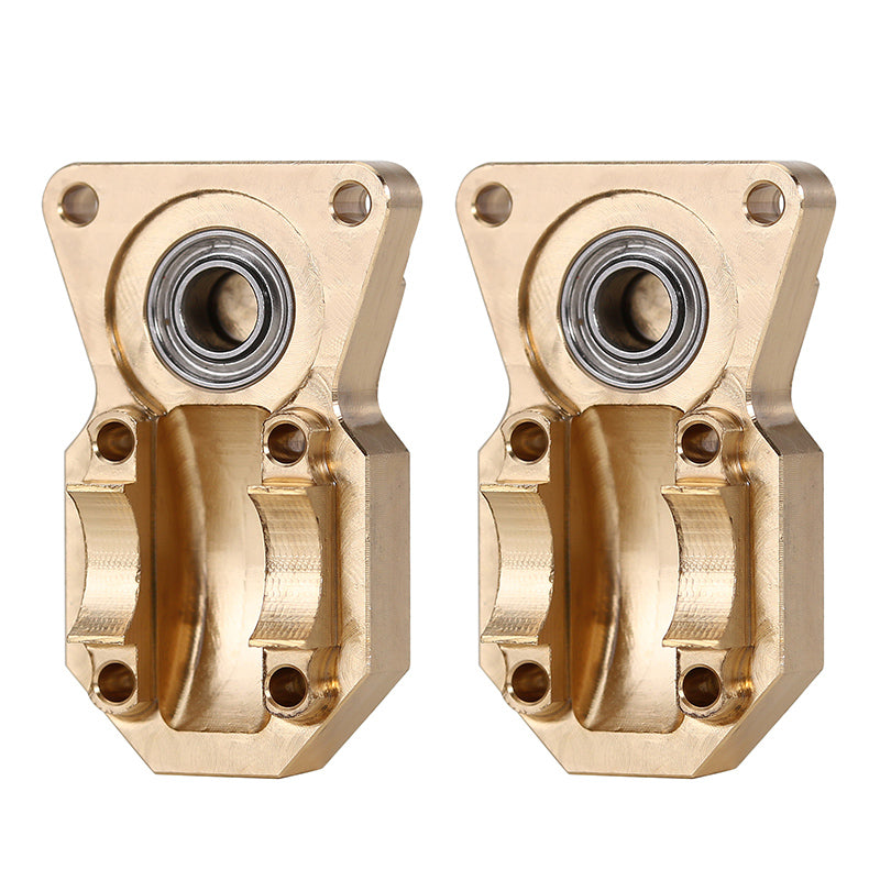INJORA 2pcs 10g/pcs Heavy Front Rear Brass Diff Covers for Axial SCX24 AX24 7 INJORA 2pcs 10g/pcs Heavy Front Rear Brass Diff Covers for Axial SCX24 AX24