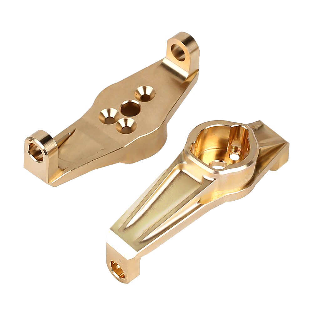 INJORA 2PCS 32g/pcs Brass Caster Blocks C Hubs #8232 for TRX-4 TRX-6 4 INJORA 2PCS 32g/pcs Brass Caster Blocks C Hubs #8232 for TRX-4 TRX-6