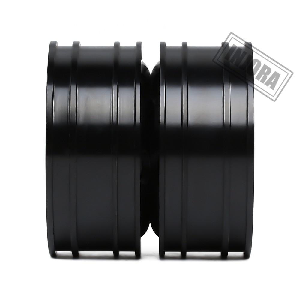 INJORA 2PCS Black/Silver CNC Alloy Wheel Rims for 1/14 Tamiya Tractor 26 INJORA 2PCS Black/Silver CNC Alloy Wheel Rims for 1/14 Tamiya Tractor