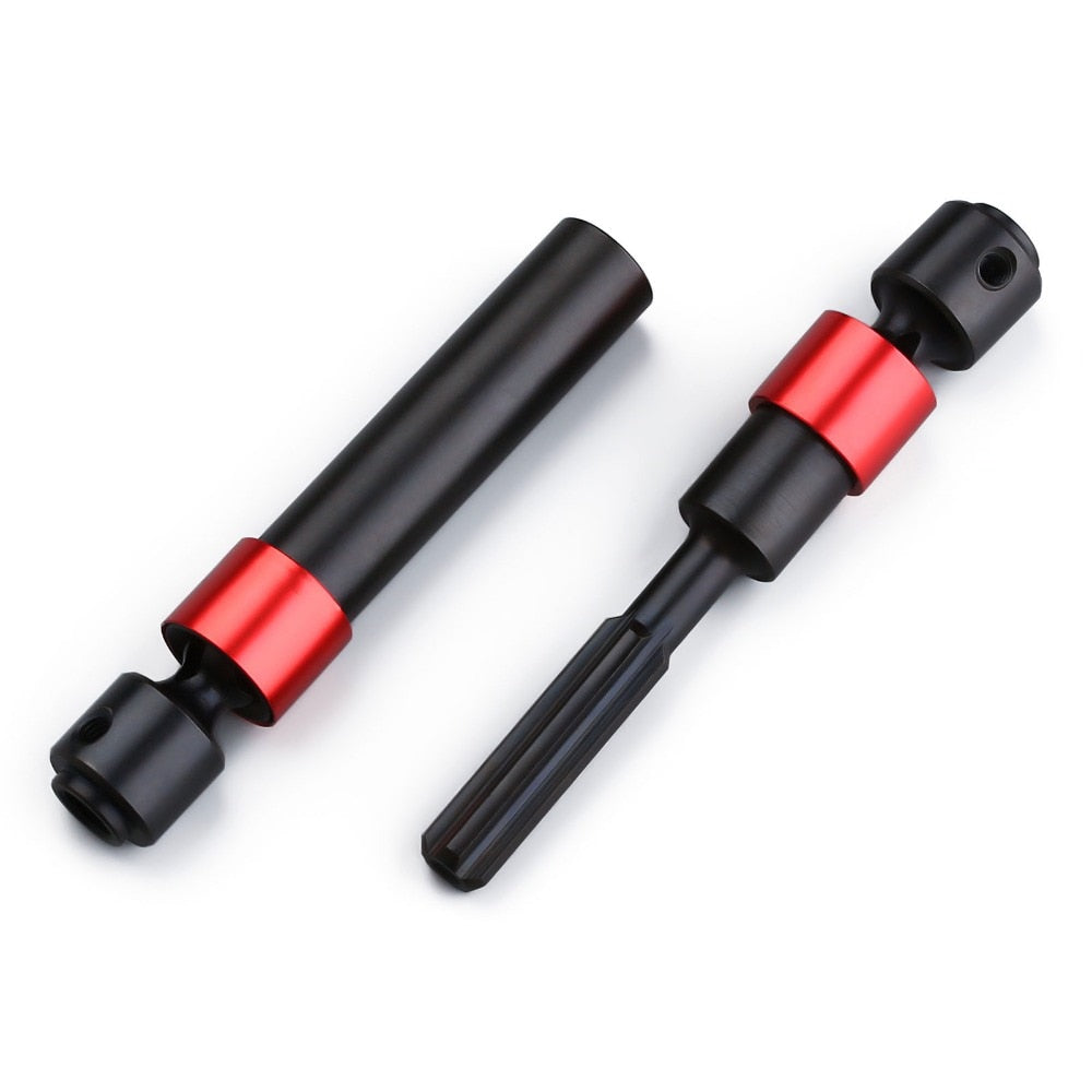 INJORA 2PCS Metal CVD Drive Shaft for Traxxas TRX-4 4 INJORA 2PCS Metal CVD Drive Shaft for Traxxas TRX-4