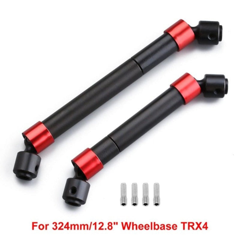 INJORA 2PCS Metal CVD Drive Shaft for Traxxas TRX-4 5 INJORA 2PCS Metal CVD Drive Shaft for Traxxas TRX-4