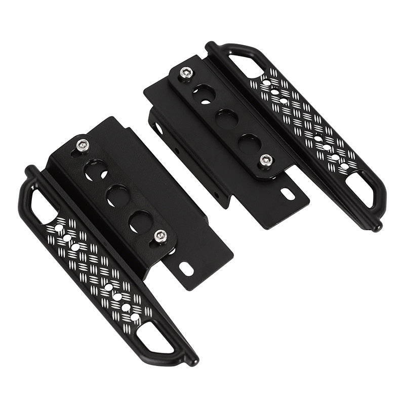 INJORA 2PCS Metal Rock Sliders Side Pedal for Axial SCX24 Jeep Wrangler Deadbolt Bronco 13 INJORA 2PCS Metal Rock Sliders Side Pedal for Axial SCX24 Jeep Wrangler Deadbolt Bronco