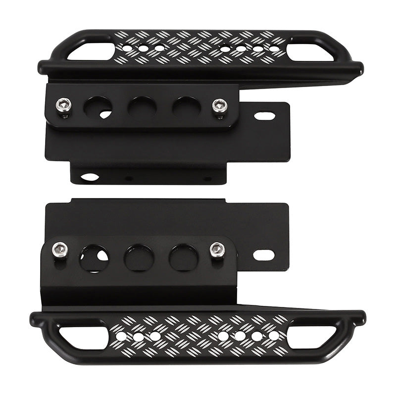 INJORA 2PCS Metal Rock Sliders Side Pedal for Axial SCX24 Jeep Wrangler Deadbolt Bronco 15 INJORA 2PCS Metal Rock Sliders Side Pedal for Axial SCX24 Jeep Wrangler Deadbolt Bronco