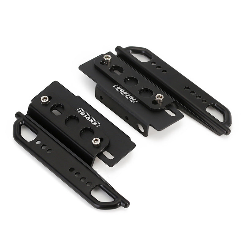 INJORA 2PCS Metal Rock Sliders Side Pedal for Axial SCX24 Jeep Wrangler Deadbolt Bronco 3 INJORA 2PCS Metal Rock Sliders Side Pedal for Axial SCX24 Jeep Wrangler Deadbolt Bronco