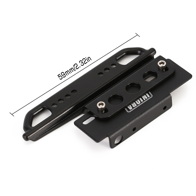 INJORA 2PCS Metal Rock Sliders Side Pedal for Axial SCX24 Jeep Wrangler Deadbolt Bronco 4 INJORA 2PCS Metal Rock Sliders Side Pedal for Axial SCX24 Jeep Wrangler Deadbolt Bronco
