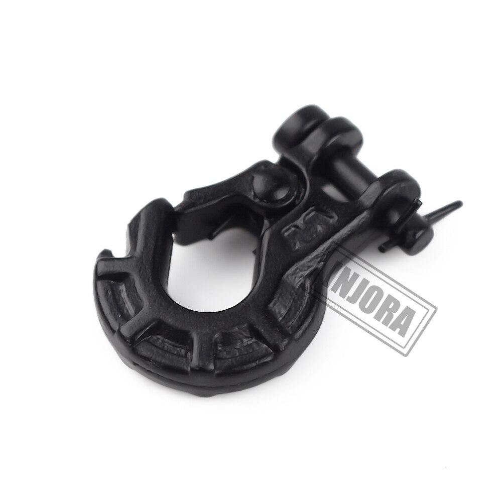 INJORA 2pcs Metal Winch Hooks, 1/10 Scale Accessories for RC Crawler 3 INJORA 2pcs Metal Winch Hooks, 1/10 Scale Accessories for RC Crawler