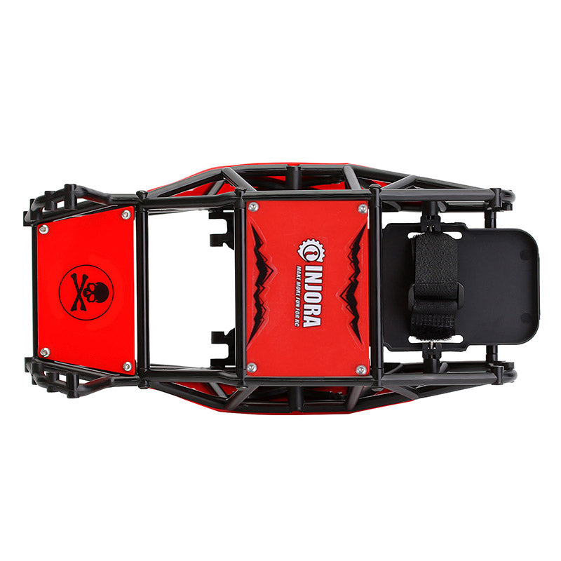 INJORA 310mm Wheelbase Nylon Rock Buggy Chassis Roll Cage for 1/10 RC Crawler 14 INJORA 310mm Wheelbase Nylon Rock Buggy Chassis Roll Cage for 1/10 RC Crawler