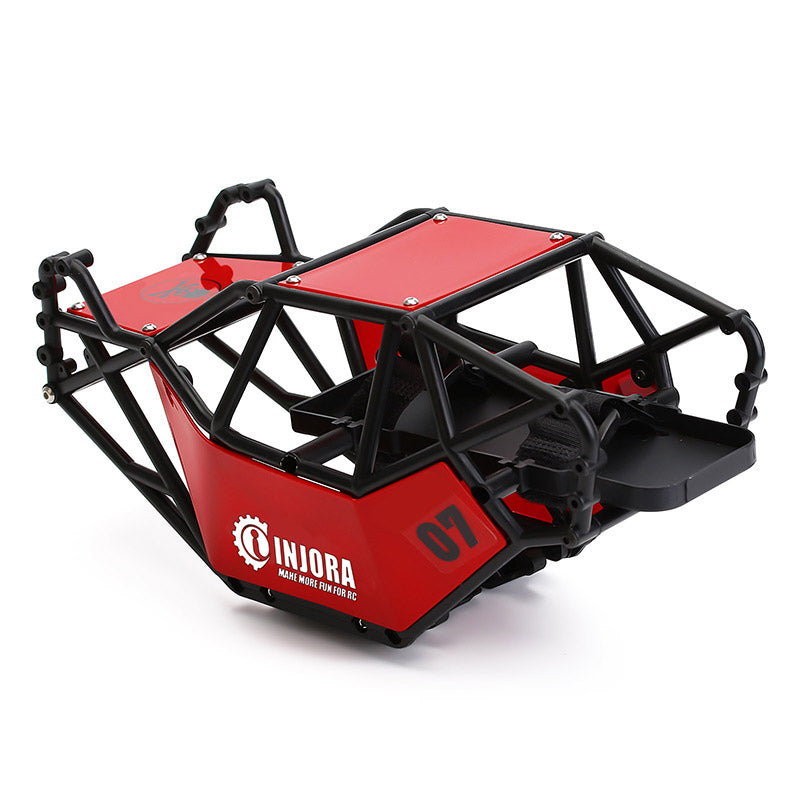 INJORA 310mm Wheelbase Nylon Rock Buggy Chassis Roll Cage for 1/10 RC Crawler 15 INJORA 310mm Wheelbase Nylon Rock Buggy Chassis Roll Cage for 1/10 RC Crawler